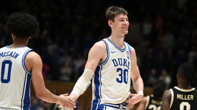 Duke basketball forward Kyle Filipowski